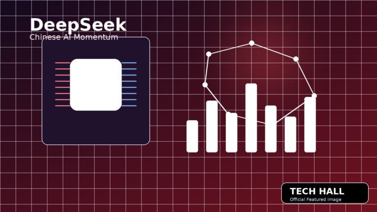 Featured image for DeepSeek and Chinese AI article on Tech Hall